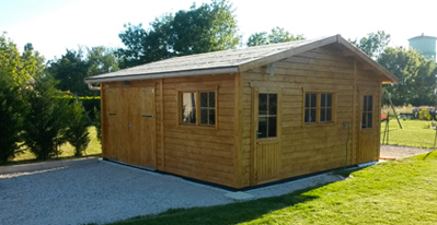 Abri de jardin non taxable
