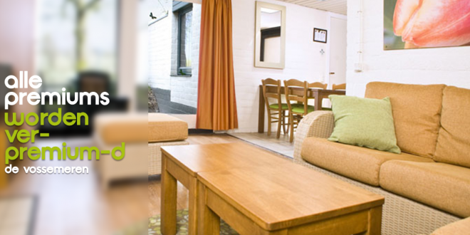 8 persoons premium cottage vossemeren