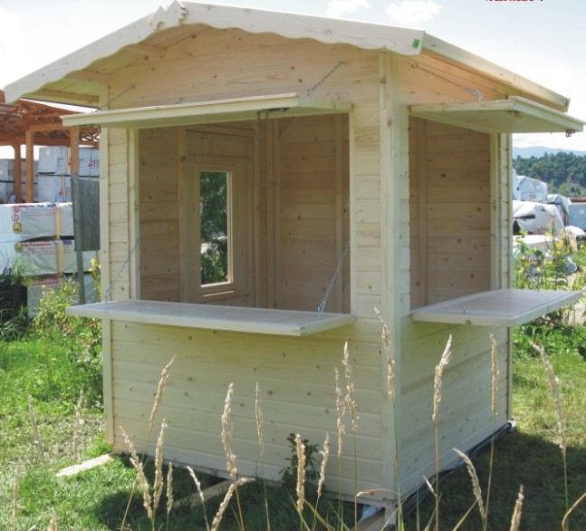 Chalet bois 12m2
