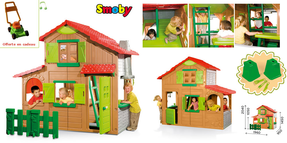 Cabane de jardin smoby occasion
