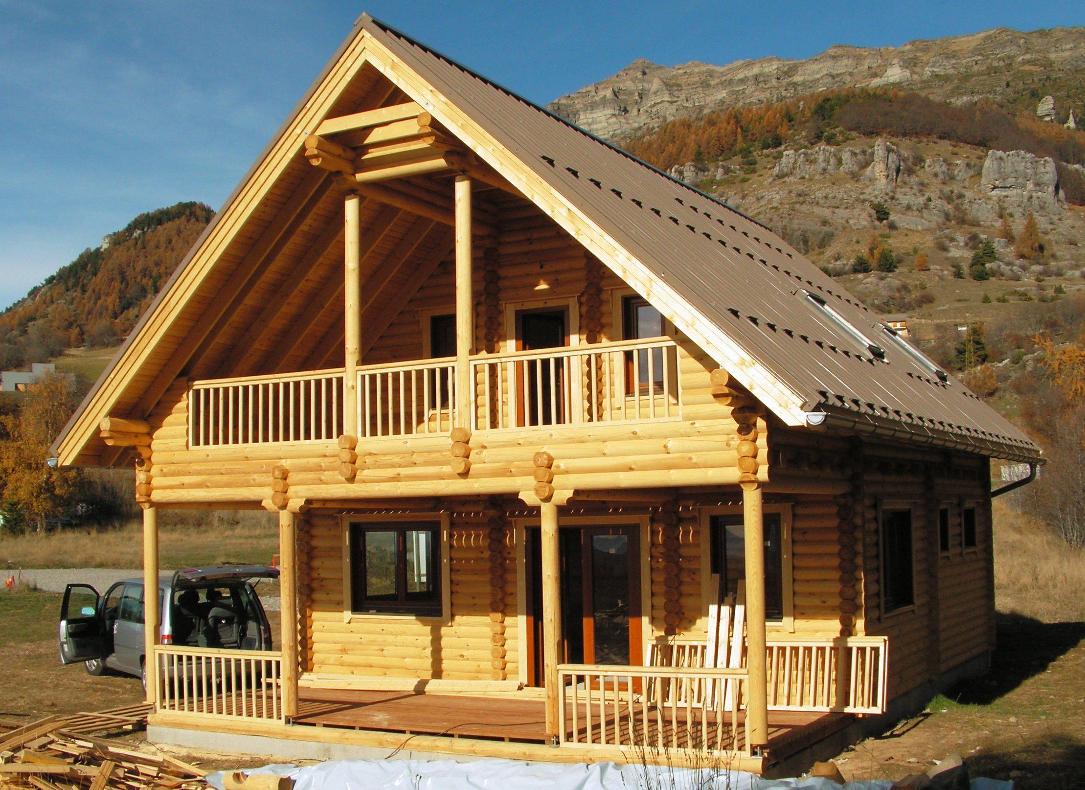 Chalet un bois
