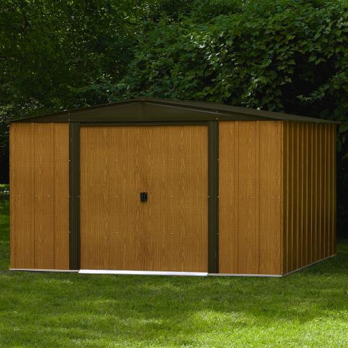 Abri jardin imitation bois
