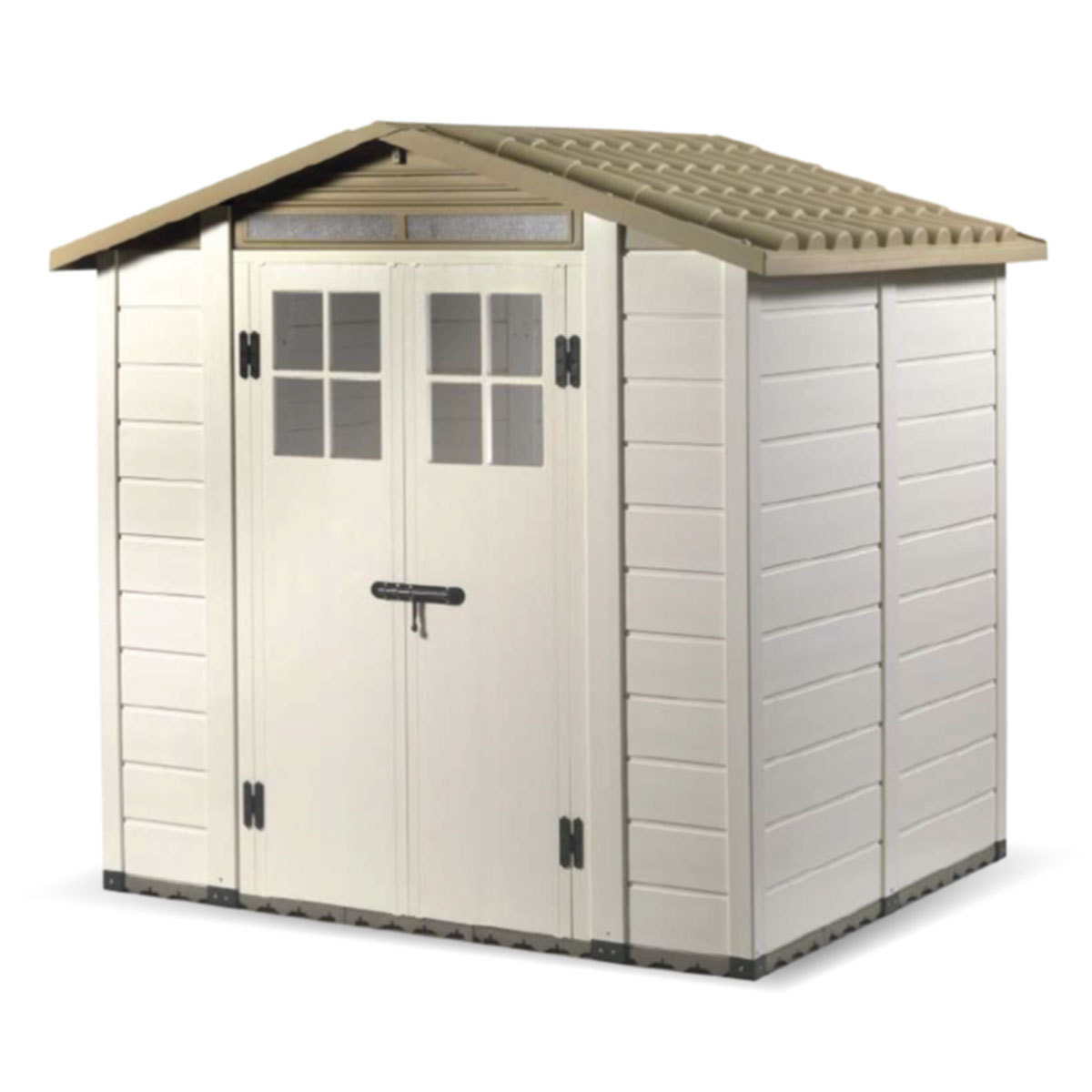 Abri de jardin une pente resine
