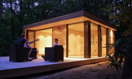 Maison en bois de jardin
