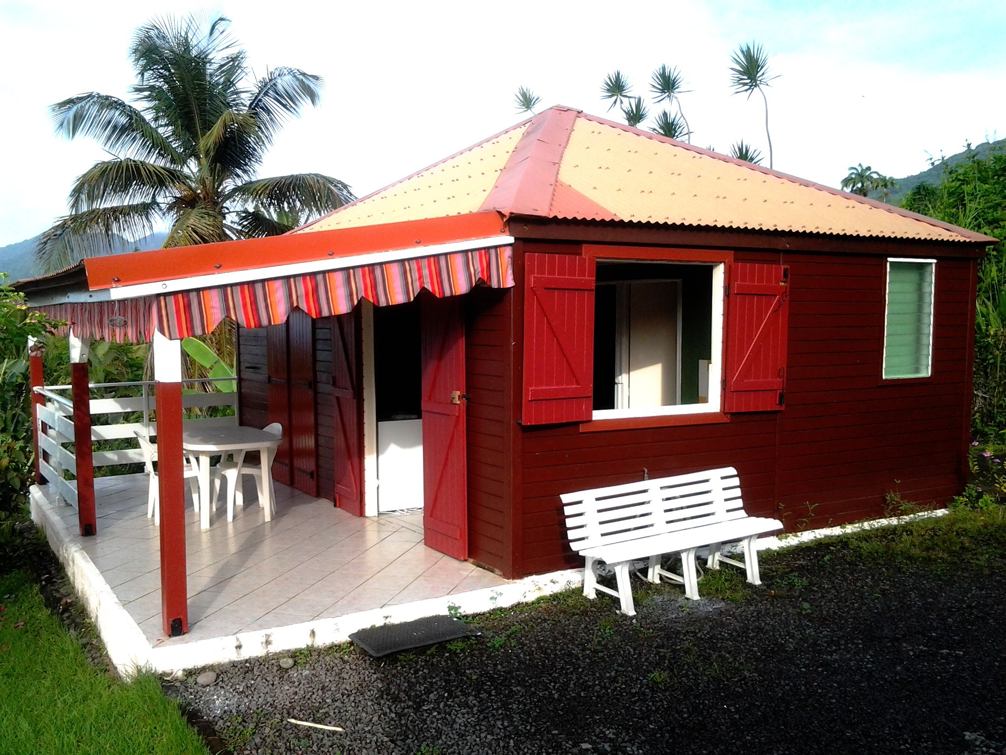 Chalet bois guadeloupe