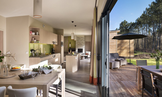 Interieur cottage center parc