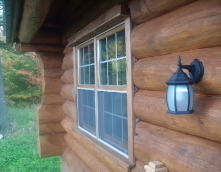 Chalet bois rond wentworth nord
