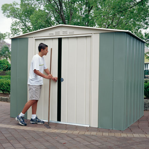 Abri jardin métal colorbond
