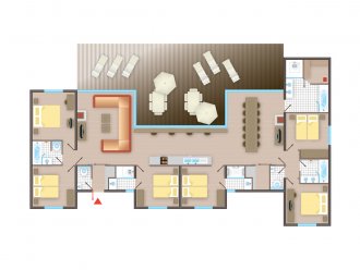 Cottage vip 12 personnes
