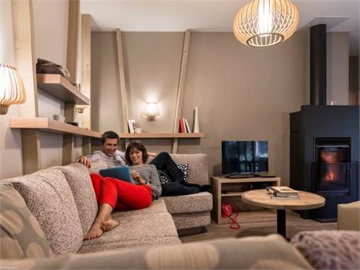 Cottage premium bois aux daims
