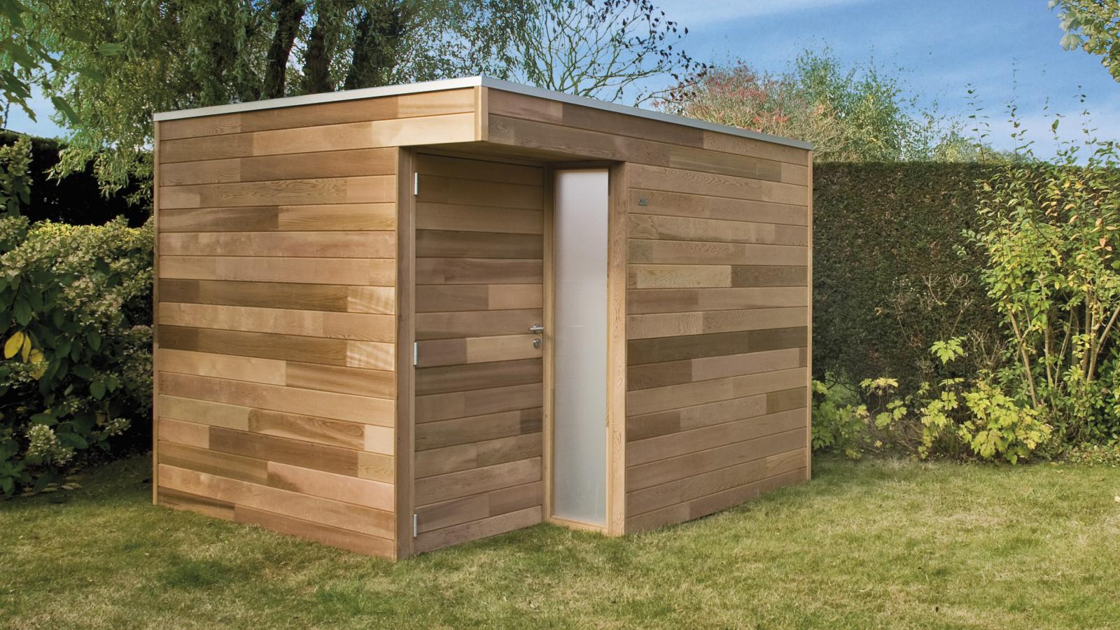 Chalet de jardin moderne bois
