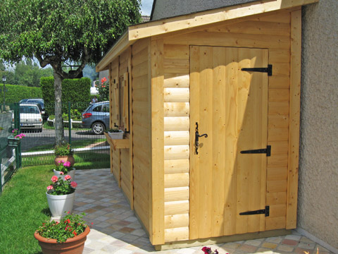 Cabanon jardin en bois
