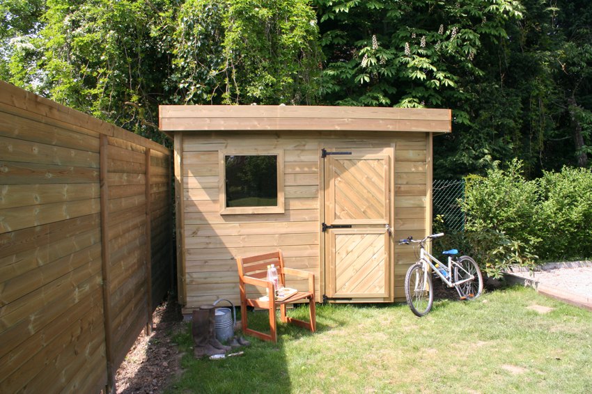 Abri jardin cubique
