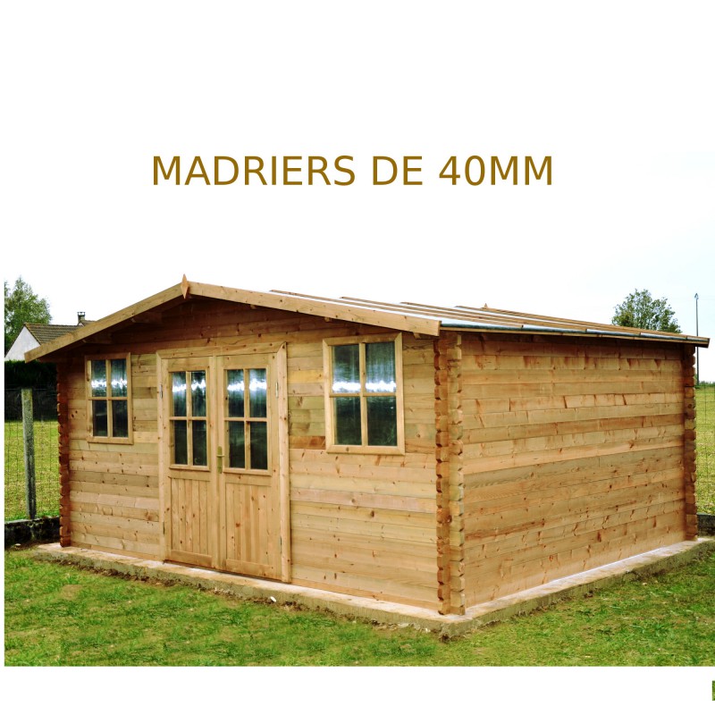 Abri de jardin en bois vendee
