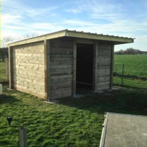 Cabane de jardin 3x4
