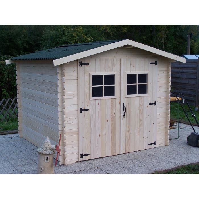 Cabane de jardin 2m
