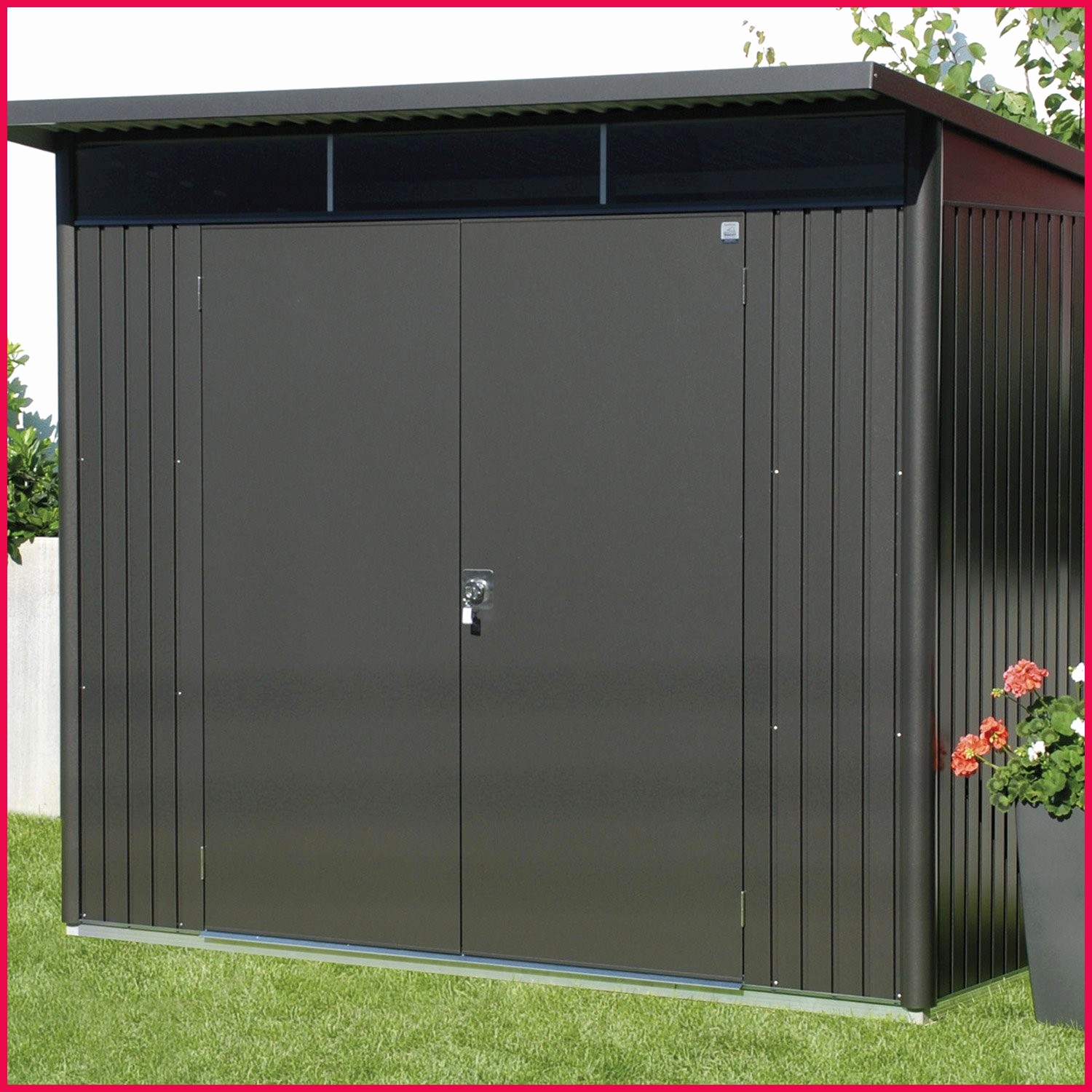 Abris de jardin une pente castorama

