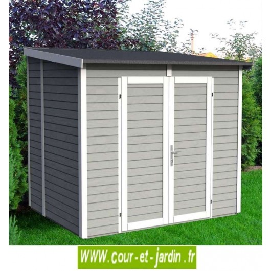 Cabane de jardin adossable
