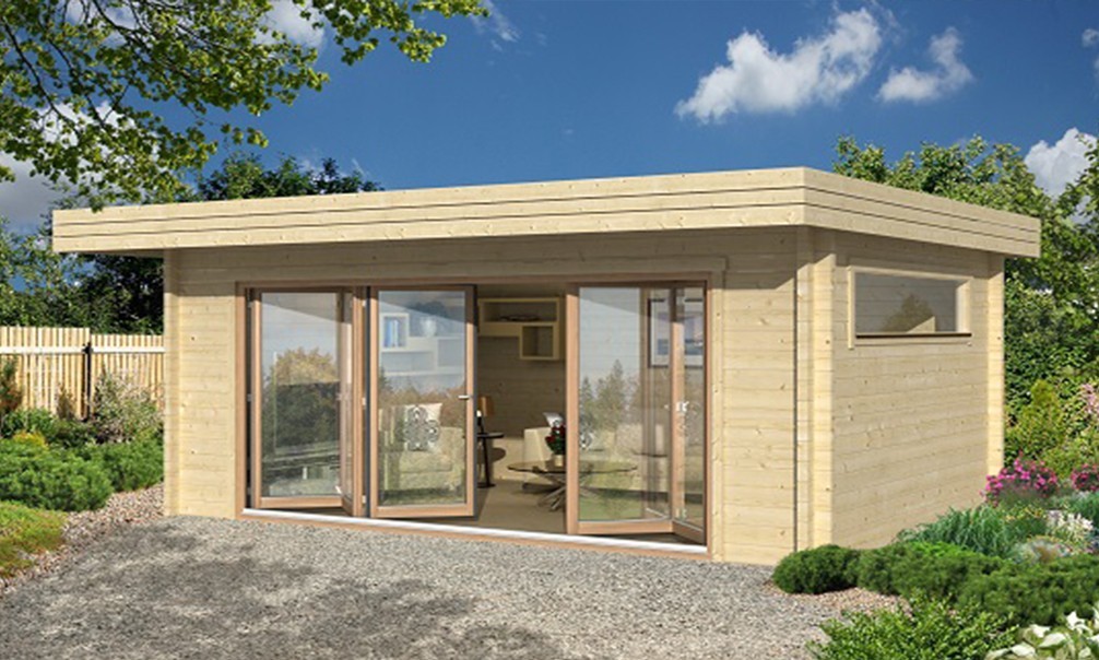 Abri de jardin habitable
