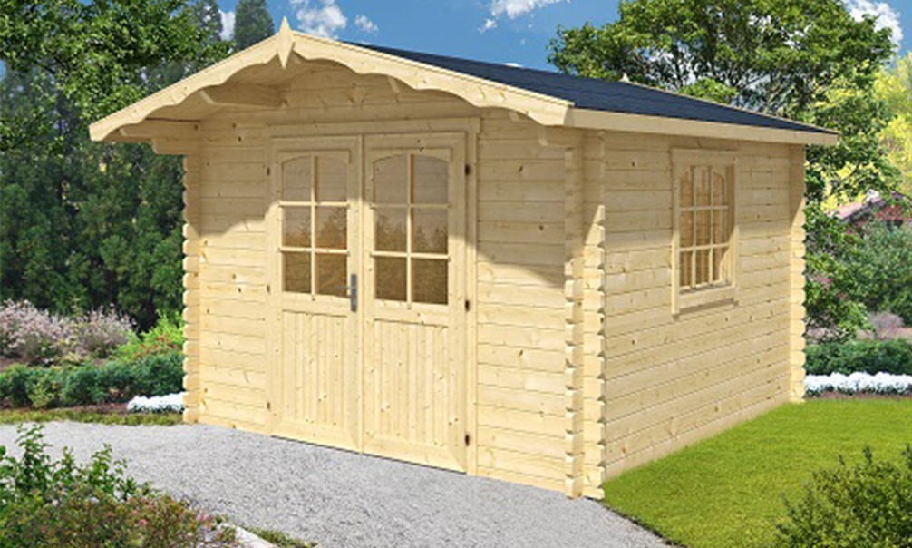 Abri de jardin 44mm
