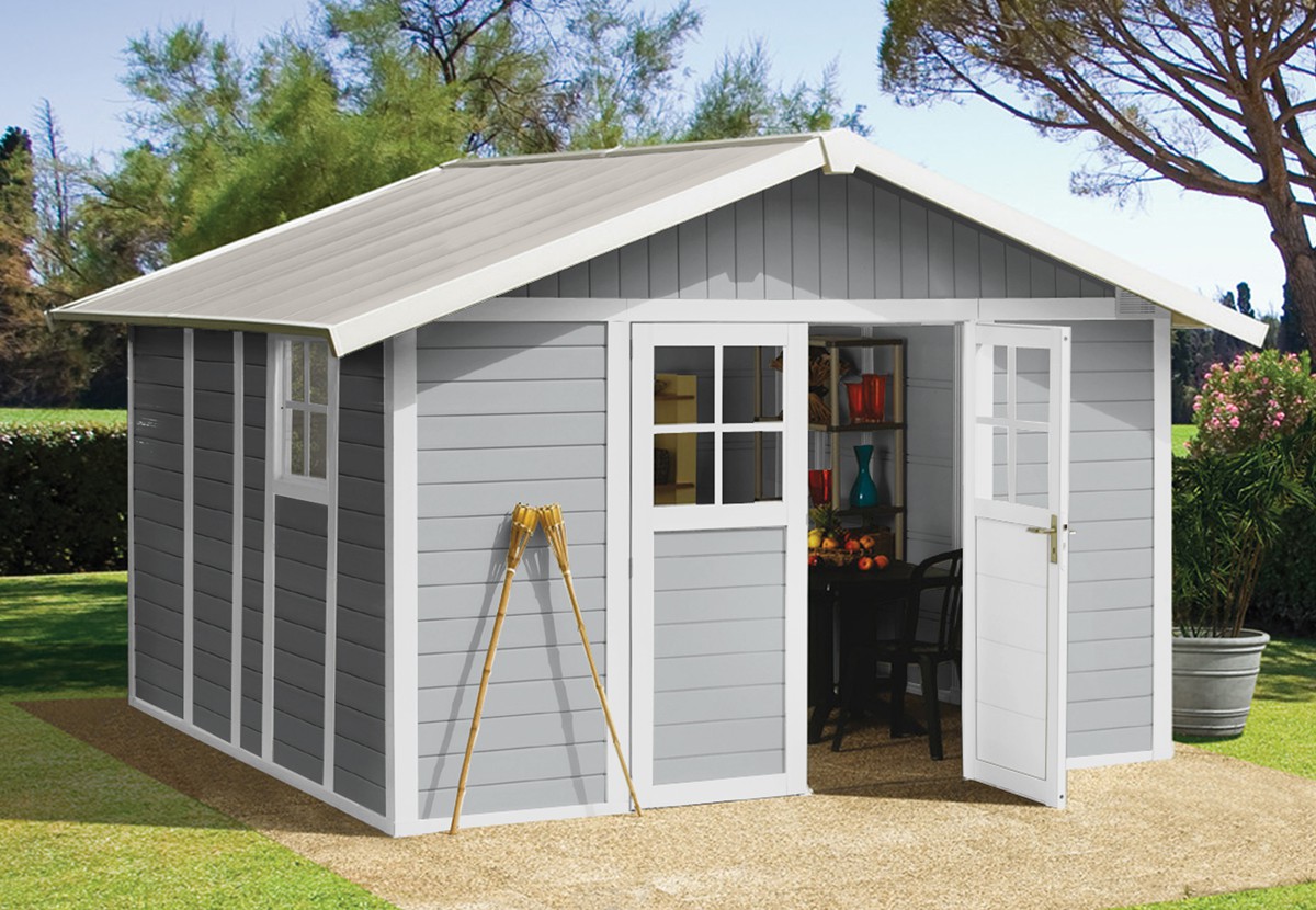 Abri de jardin en bois ou pvc
