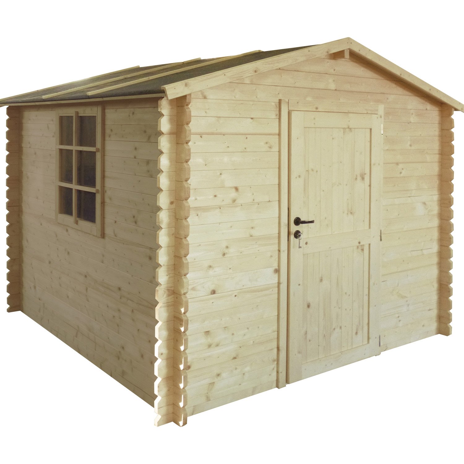 Cabane de jardin en bois 6m2
