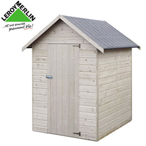 Abri de jardin bois 2m2
