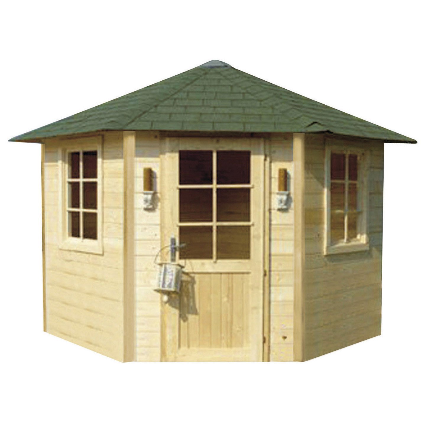 Abri de jardin hexagonal leroy merlin
