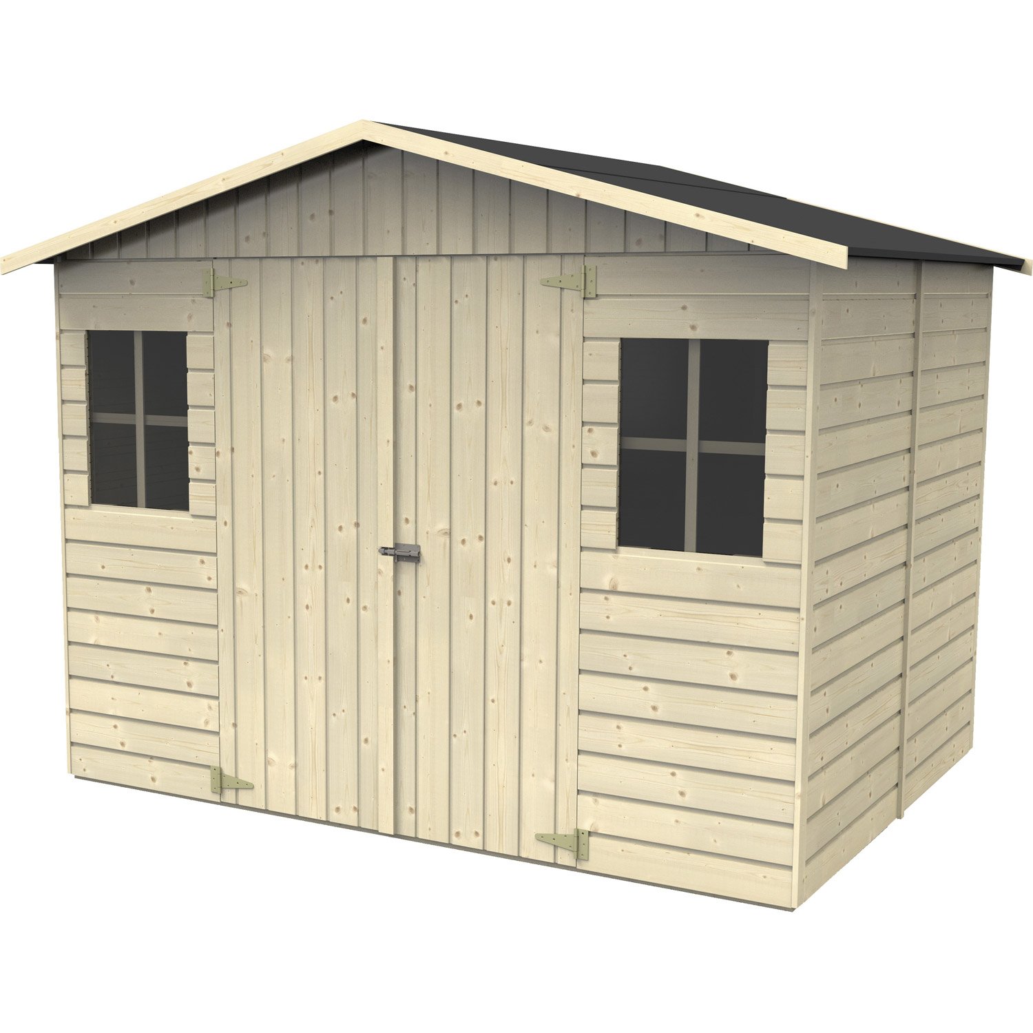 Cabane jardin resine leroy merlin
