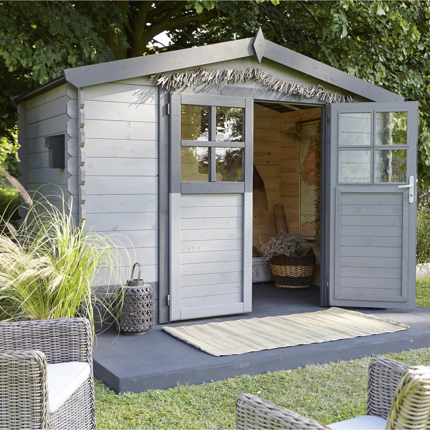 Toit pour abri de jardin leroy merlin
