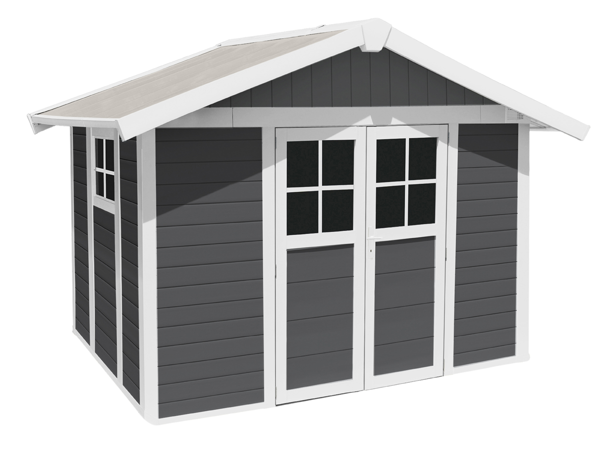 Abri de jardin pvc utility 7.5 grosfillex
