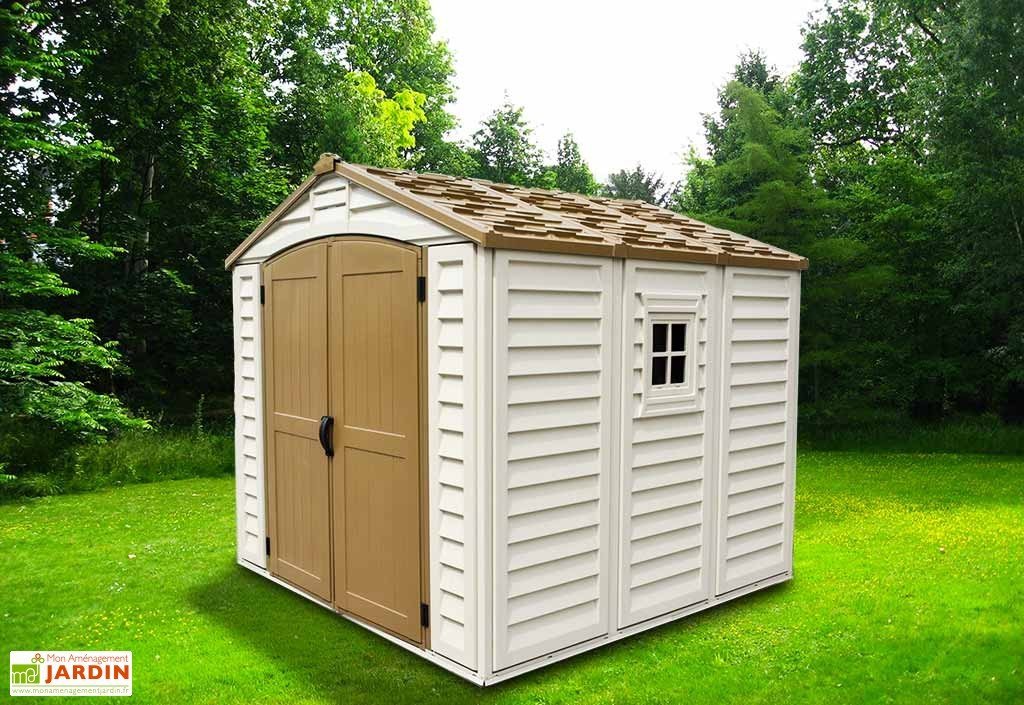 Abri de jardin pvc duramax woodstyle (3 20x2 40)
