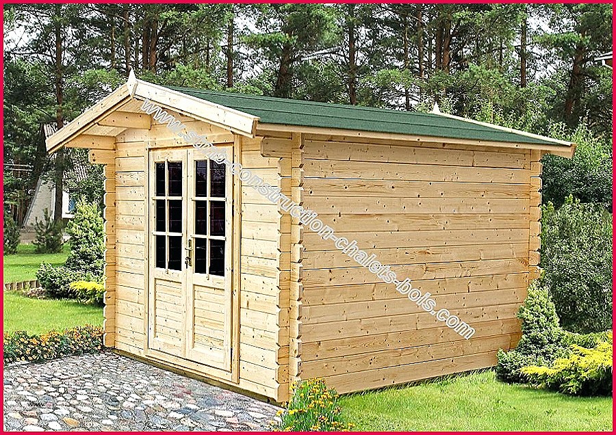Abri de jardin en bois brico plan it
