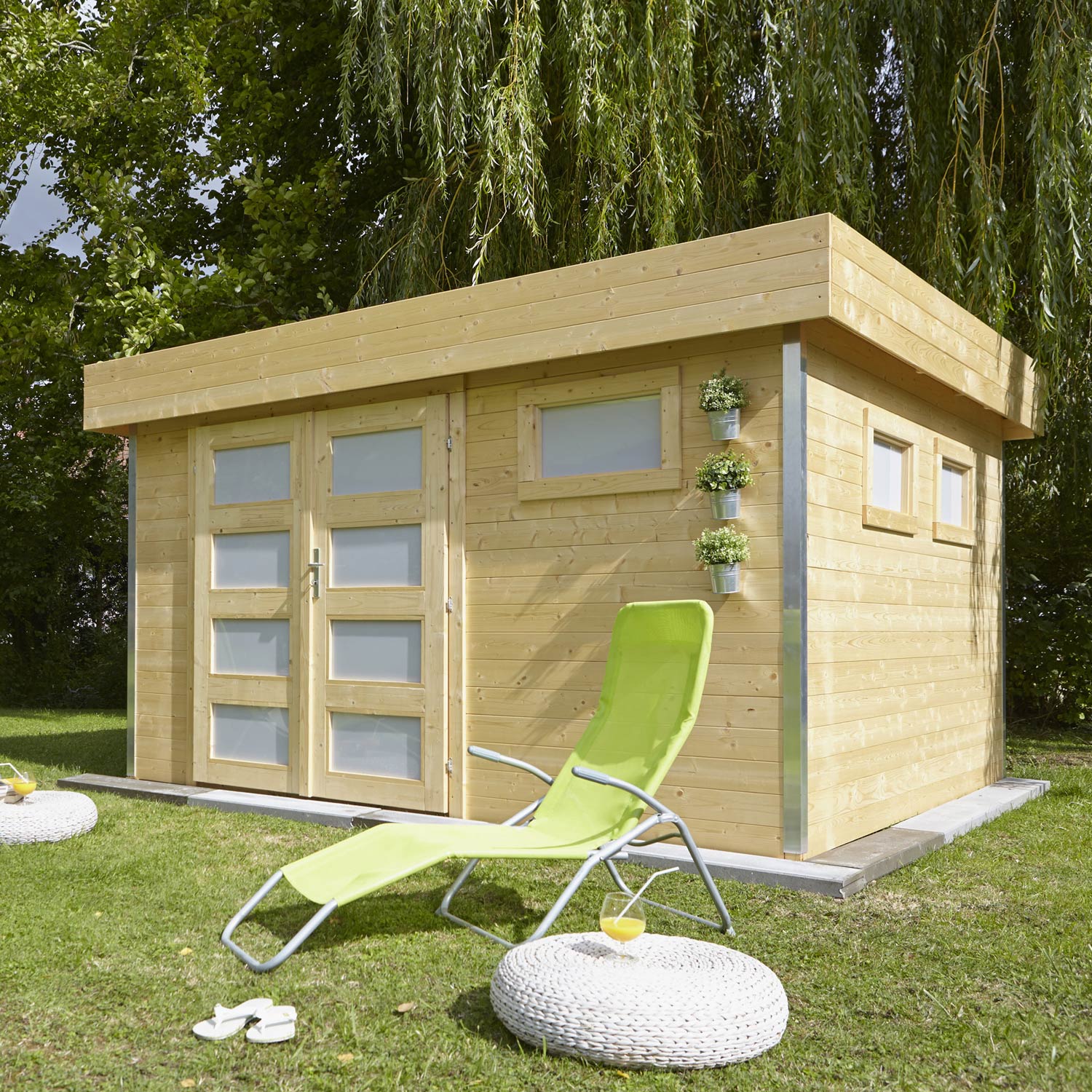 Abri de jardin en bois tana
