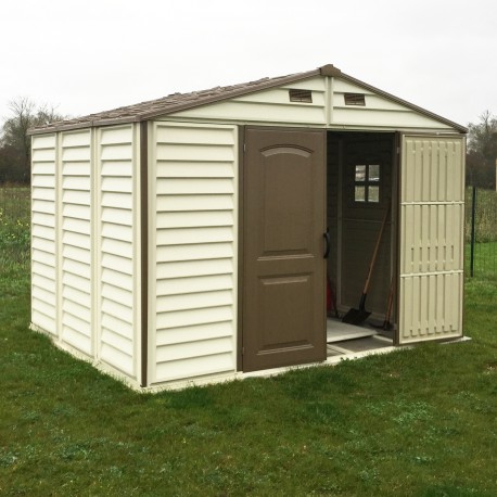 Abri de jardin resine woodstyle premium 7.6
