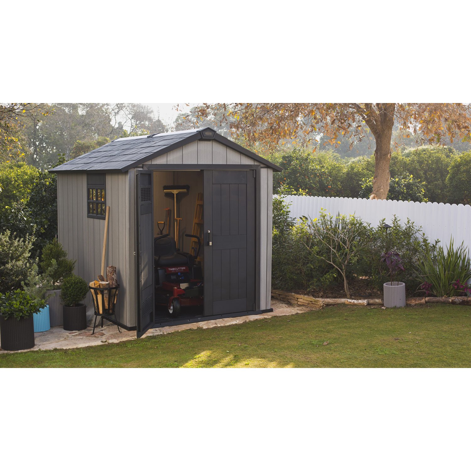 Abri de jardin en resine leroy merlin
