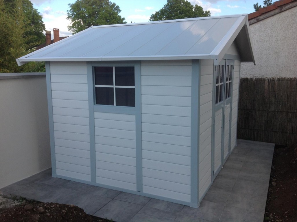 Abri de jardin pvc utility
