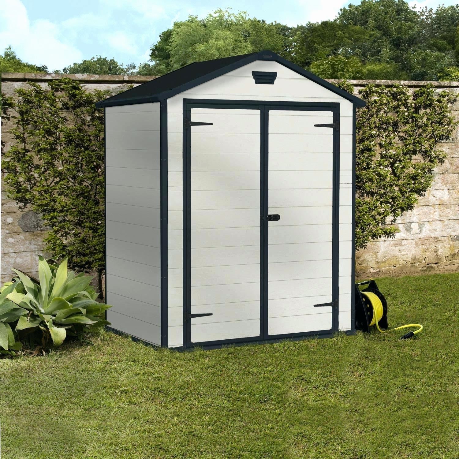 Abri jardin resine sur mesure
