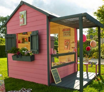 Cabane de jardin pour enfant
