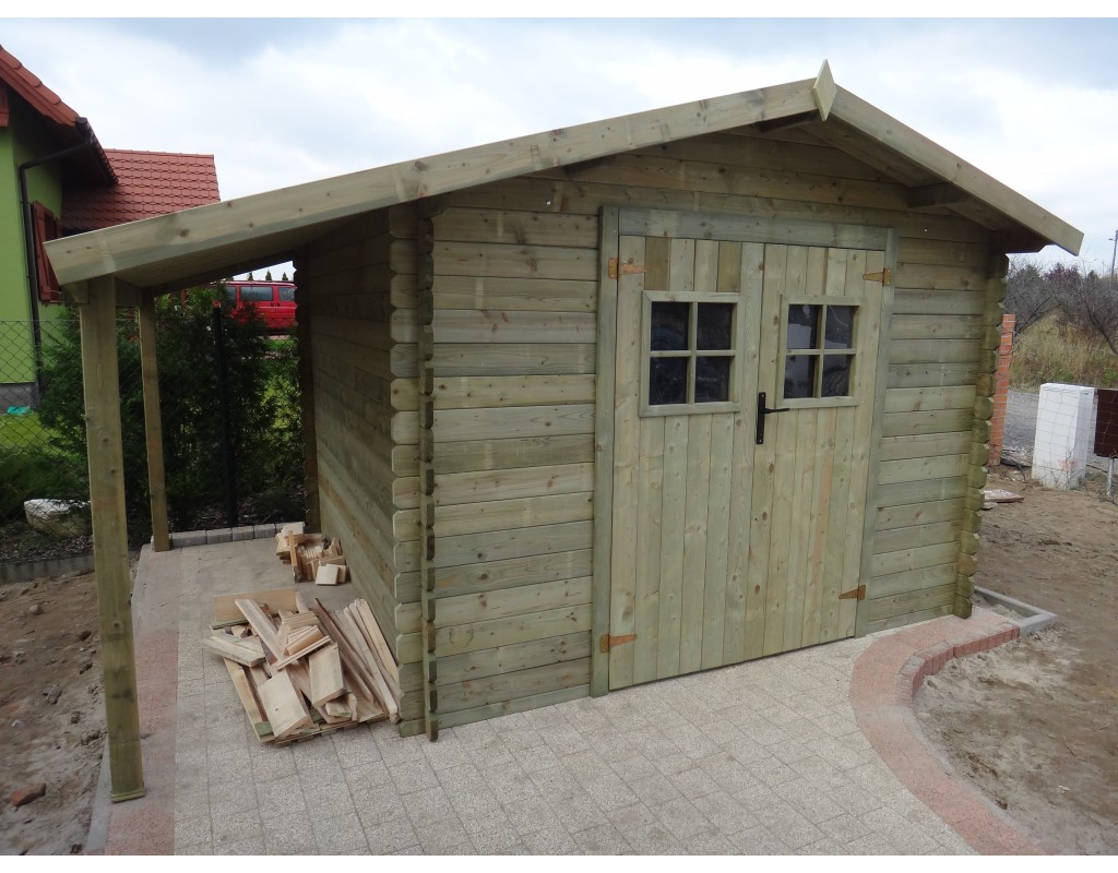 Abri jardin osb
