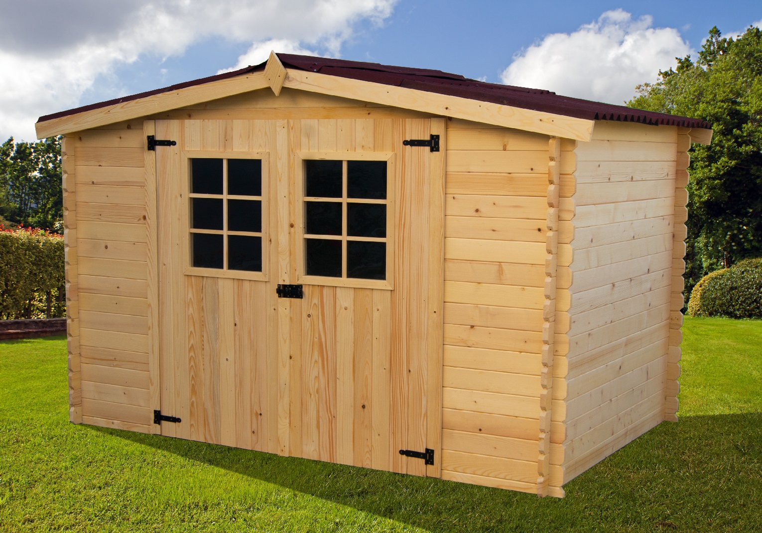 Abris de jardin bois makro