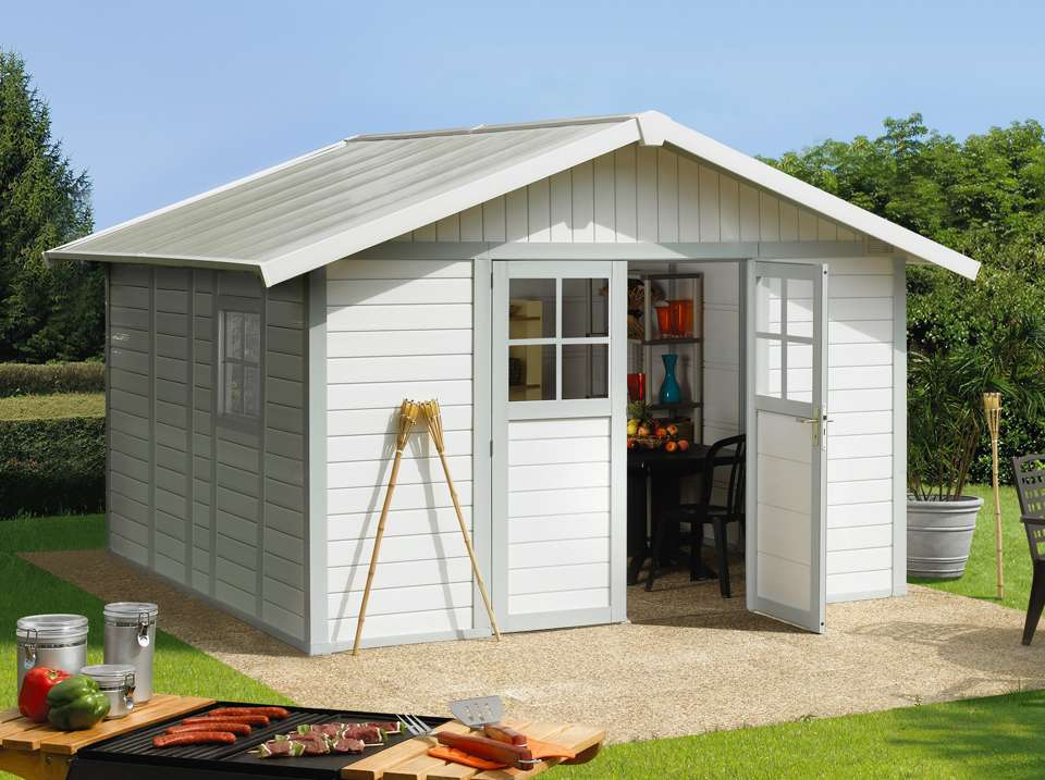 Abri de jardin pvc utility 11

