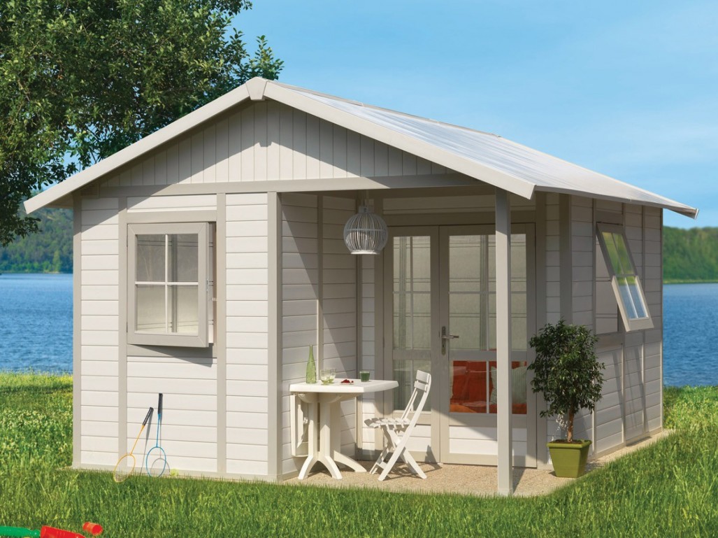 Abri de jardin pvc horizon

