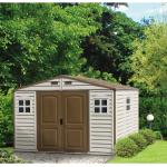 Abri de jardin pvc lubeck
