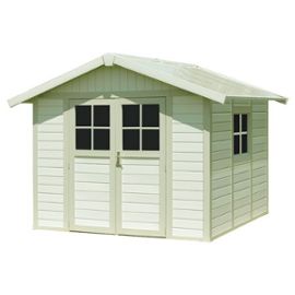 Abri de jardin pas cher pvc
