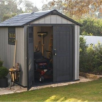Abri de jardin resine factor 88
