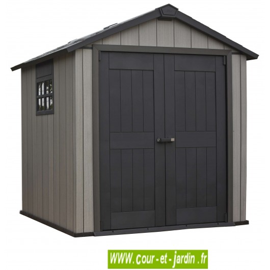Cabane de jardin en resine

