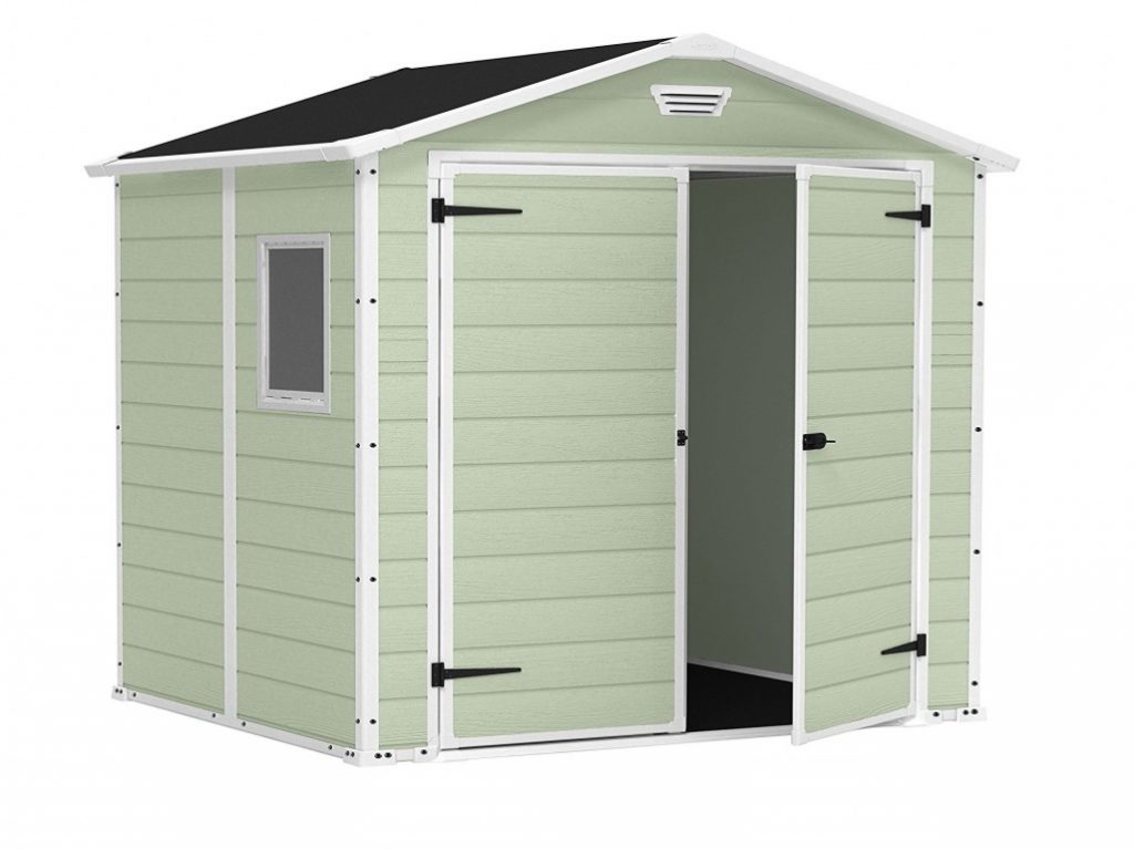 Abri de jardin en résine premium 68 vert keter
