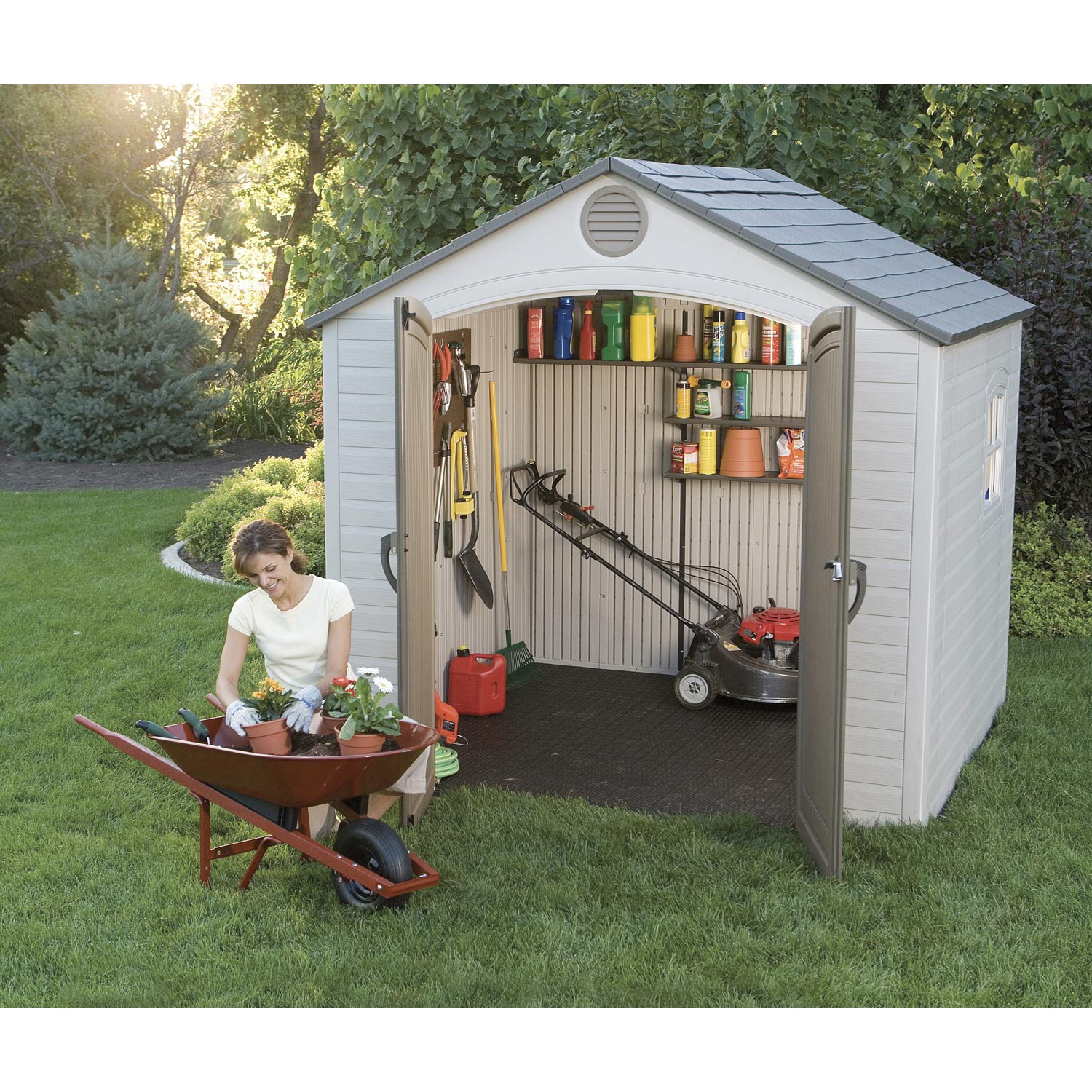 Abri de jardin pvc sentinel 60015
