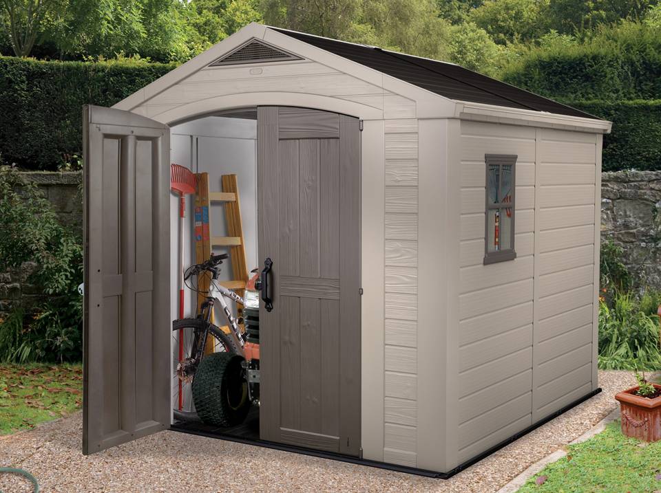 Chalet de jardin resine
